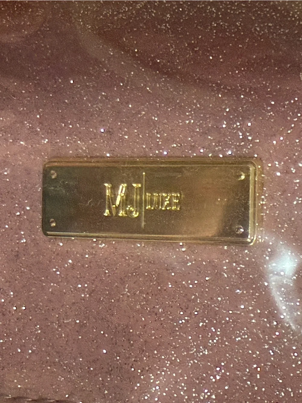 NWT: Makeup Junkie (MJ) Luxe Glitter Ballerina Sunglass Case (soft) DEAL!